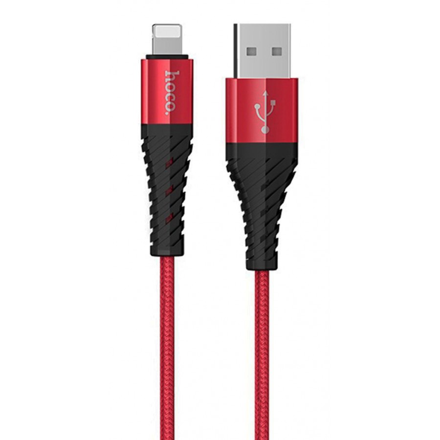 کابل شارژ کنفی آیفون HOCO فست شارژ مدل X38 طول 1 متر