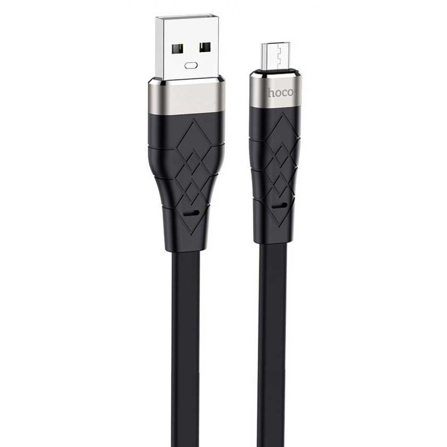 کابل شارژ فلت HOCO Micro USB مدل X53 طول 1متر