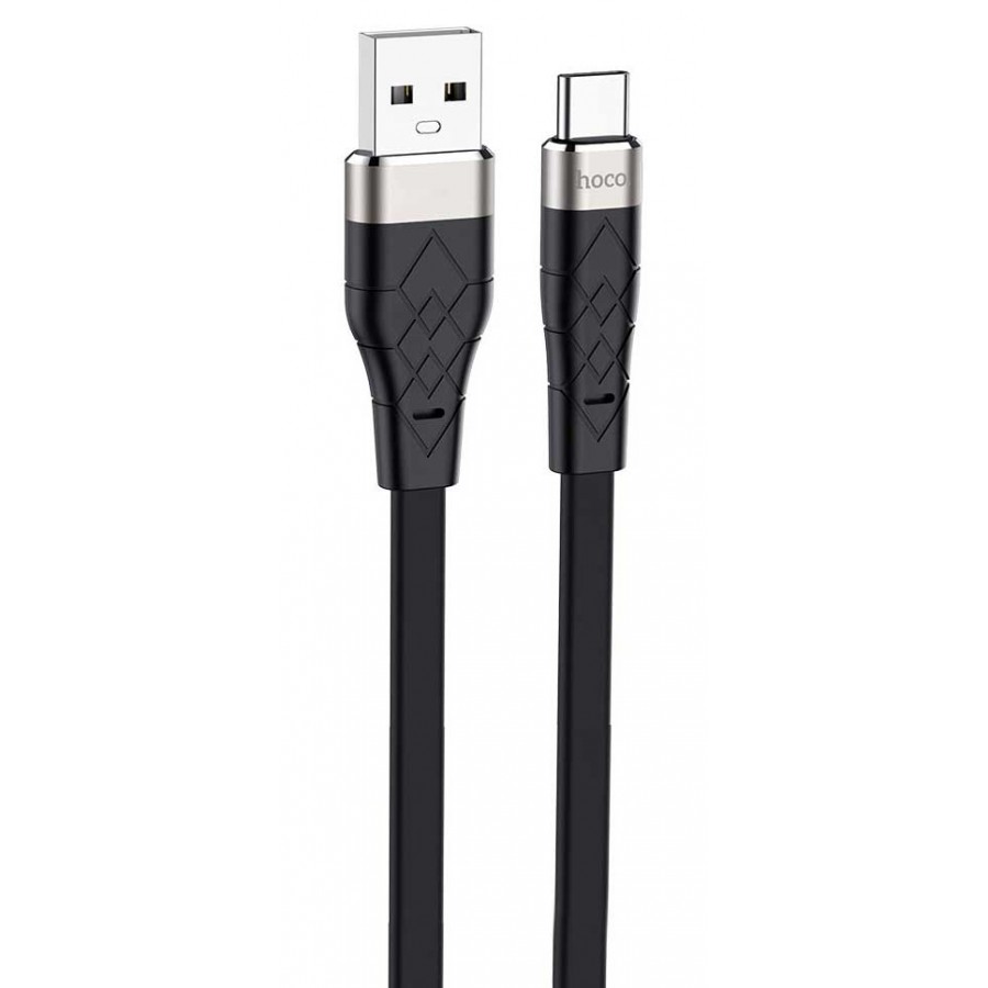 کابل شارژ فلت HOCO TYPE-C مدل X53 طول 1 متر