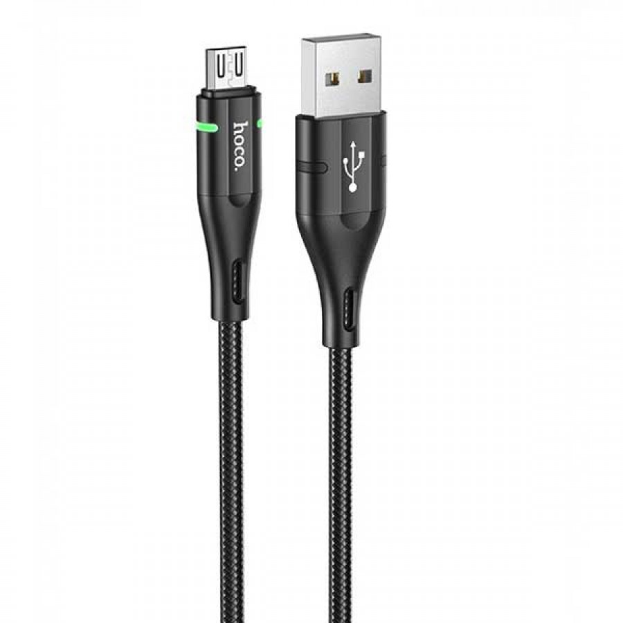 کابل شارژ HOCO Micro USB فست شارژ مدل U93 طول 1.2 متر