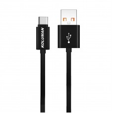 کابل شارژ KOLUMAN TYPE-C فست شارژ مدل KD-14 طول 1متر
