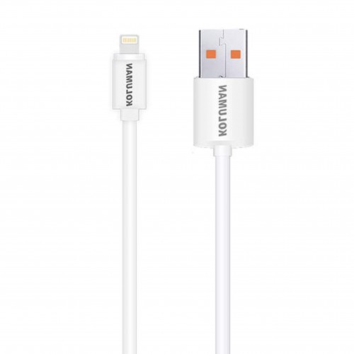 کابل شارژ آیفون KOLUMAN فست شارژ مدل KD-14 طول 1متر