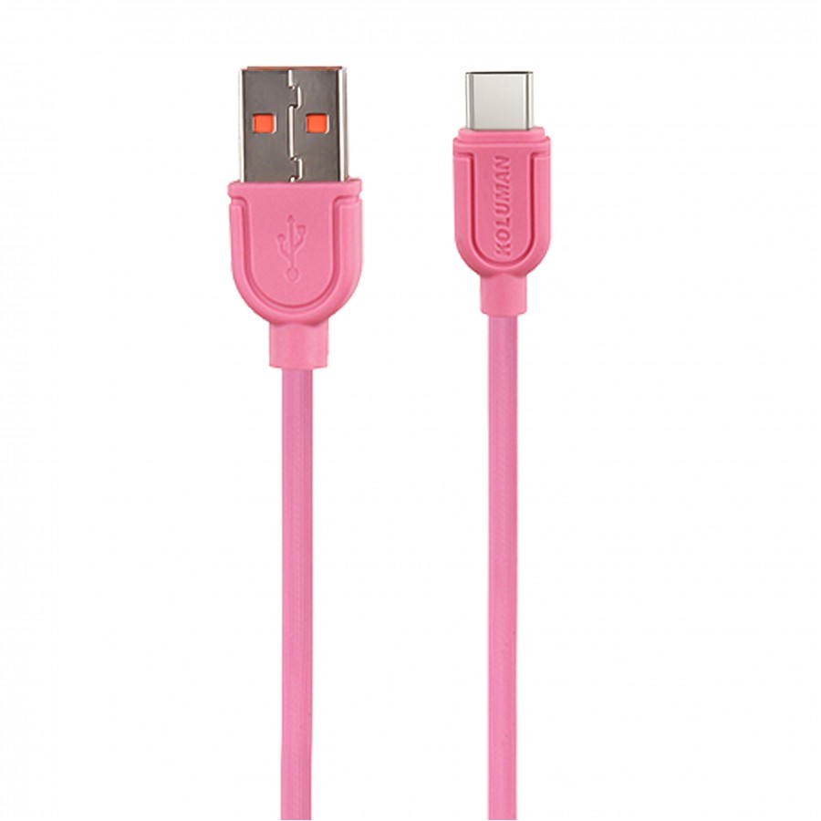 کابل شارژ KOLUMAN TYPE-C مدل KD-15 طول 1متر