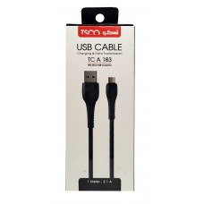 کابل شارژ TSCO Micro USB مدل TC A 183 طول 1 متر 