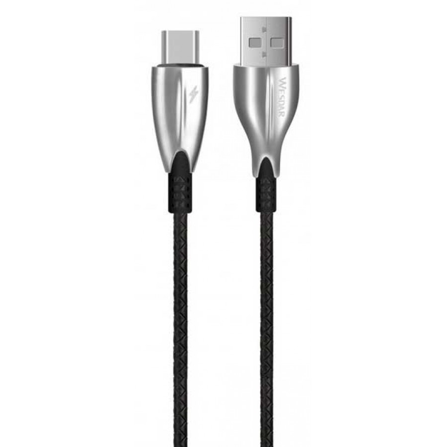 کابل شارژ WESDAR TYPE-C مدل T55 طول 1 متر