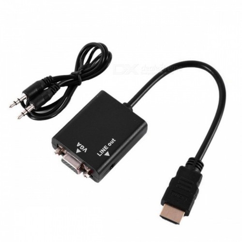 تبدیل HDMI به VGA به همراه خروجی صدا