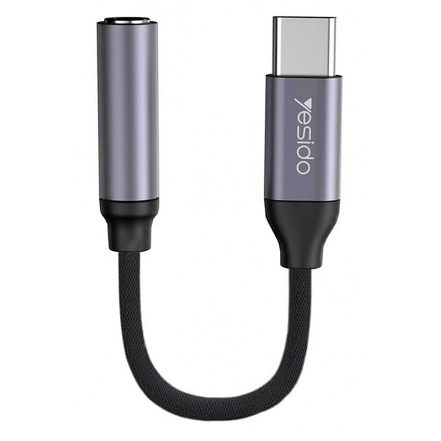 کابل تبدیل TYPE-C به صدا (AUX) YESIDO مدل YAU19