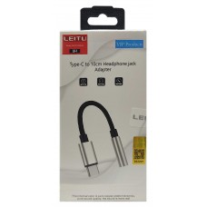 کابل تبدیل TYPE-C به صدا (AUX) LEITU مدل LA-1 