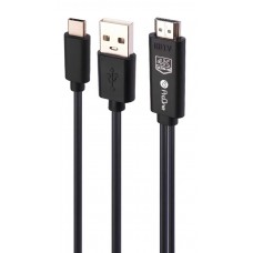 کابل تبدیل TYPE-C به ProOne HDMI مدل PCH77 طول 1.8 متر
