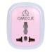 تبدیل 3 به 2 برق OMEGA مدل M101 دارای LED