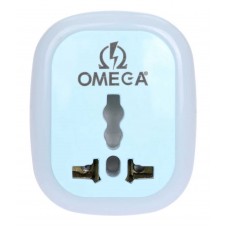تبدیل 3 به 2 برق OMEGA مدل M101 دارای LED