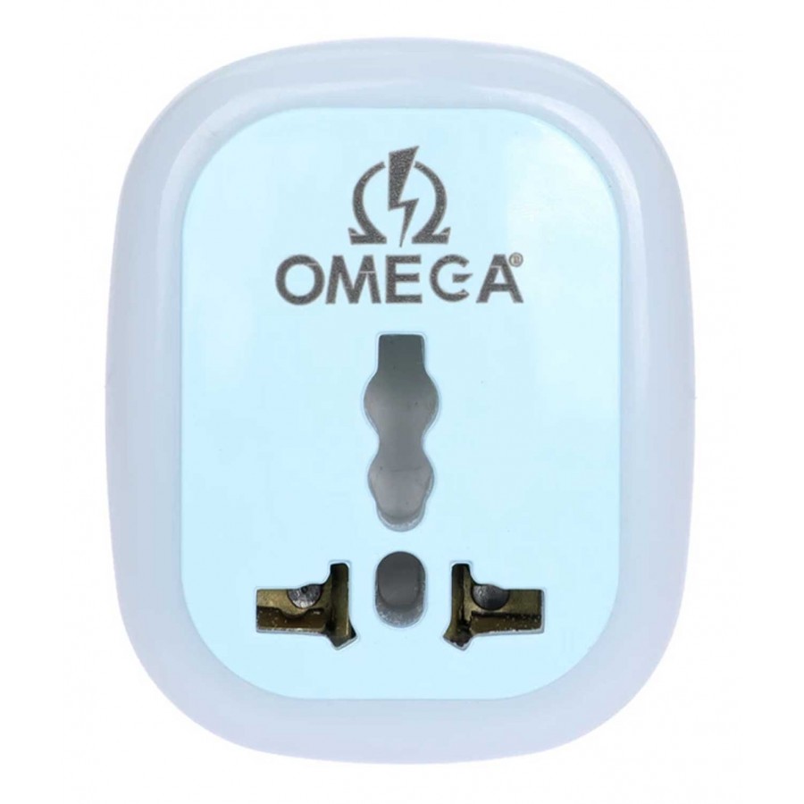تبدیل 3 به 2 برق OMEGA مدل M101 دارای LED