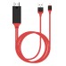 کابل تبدیل Lightning به Earldom HDMI مدل W5 طول 2 متر