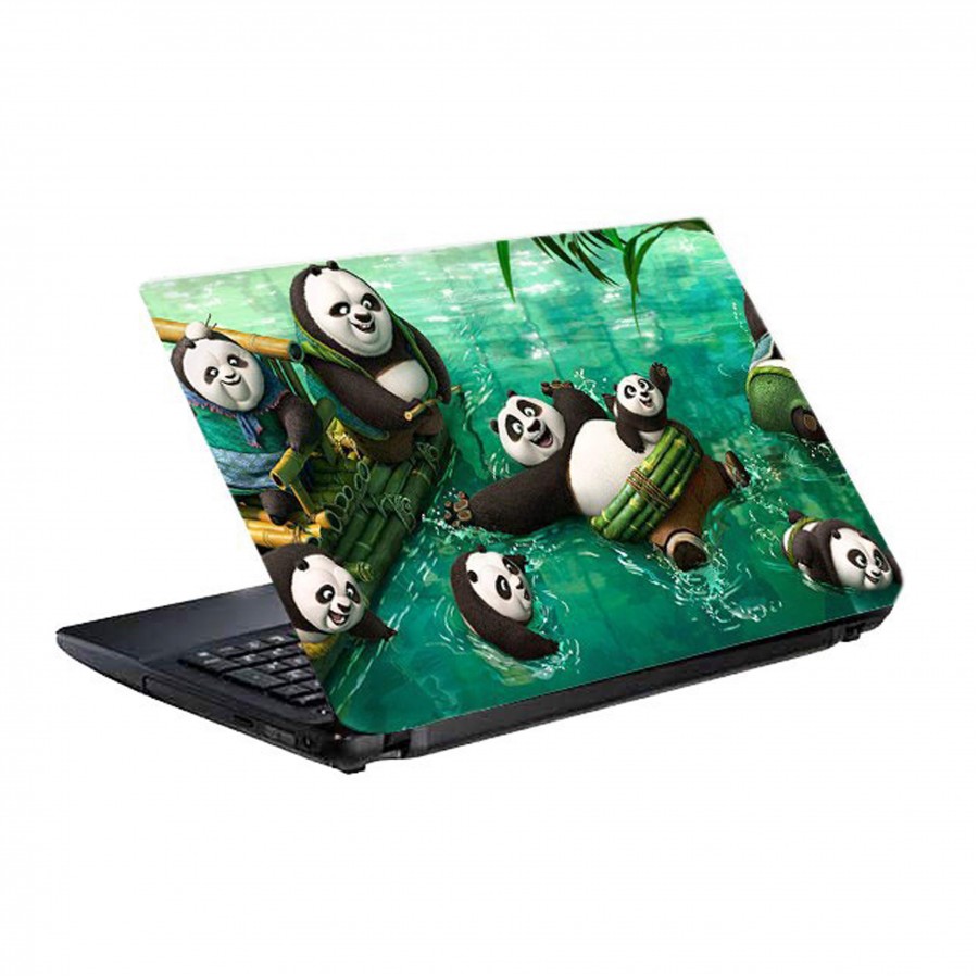 برچسب پشت لپ تاپ مدل پاندا
