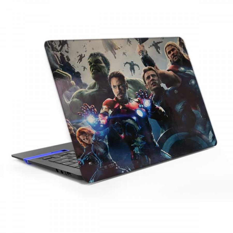 برچسب پشت لپ تاپ مدل مارول
