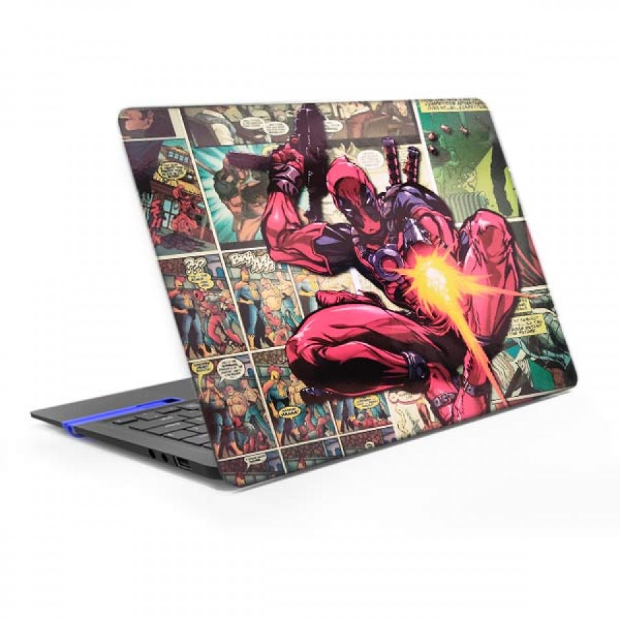 برچسب پشت لپ تاپ مدل ددپول