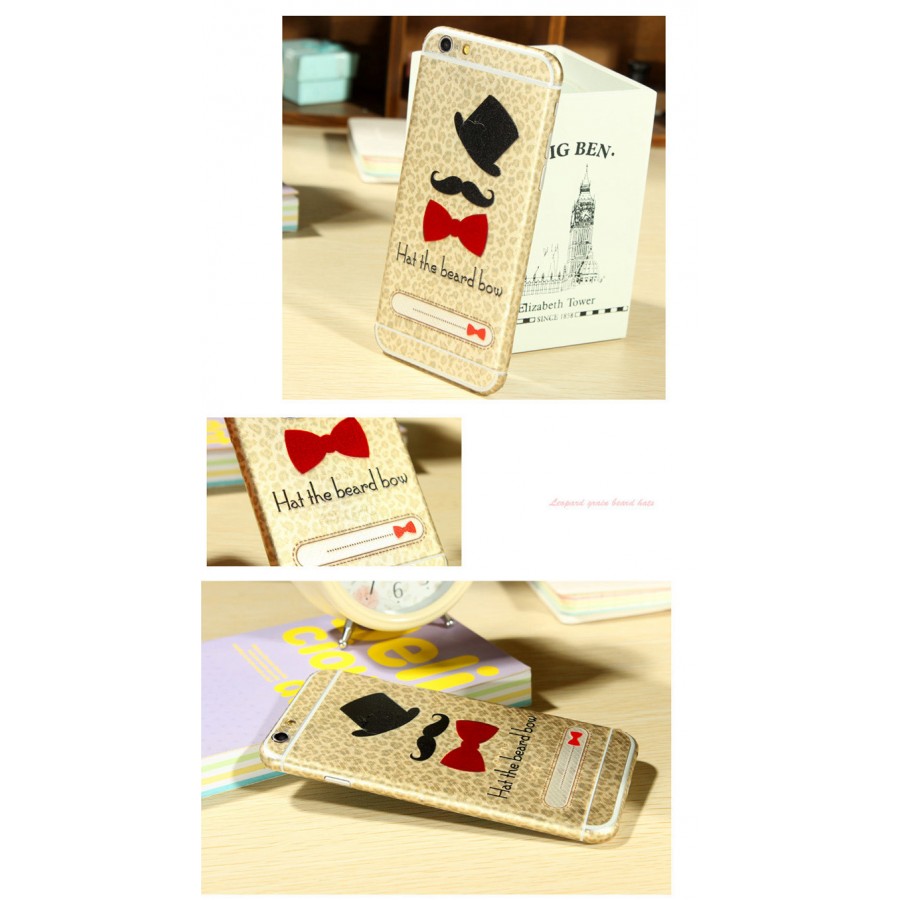 برچسب طرح دار فانتزی دورو آیفون مدل 6 / 6PLUS