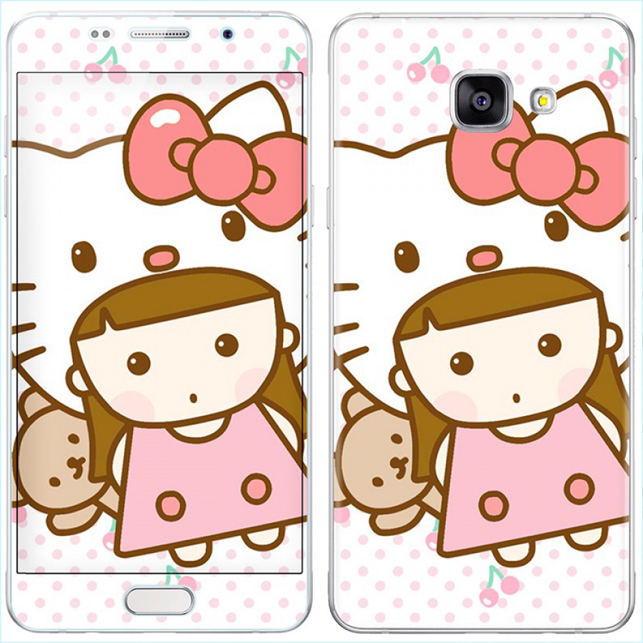 برچسب گلس طرح دار دورو SAMSUNG A5-2016