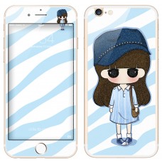 برچسب گلس طرح دار IPHONE 5,5s