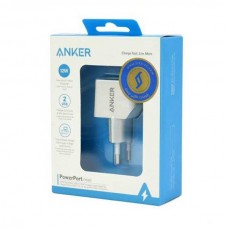 سرشارژر ANKER فست شارژ 12 وات مدل POWERPORT MINI A2620 