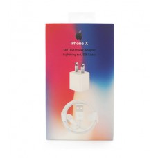 شارژر ديواري Apple iPhone X مدل MD814 به همراه کابل آیفون 