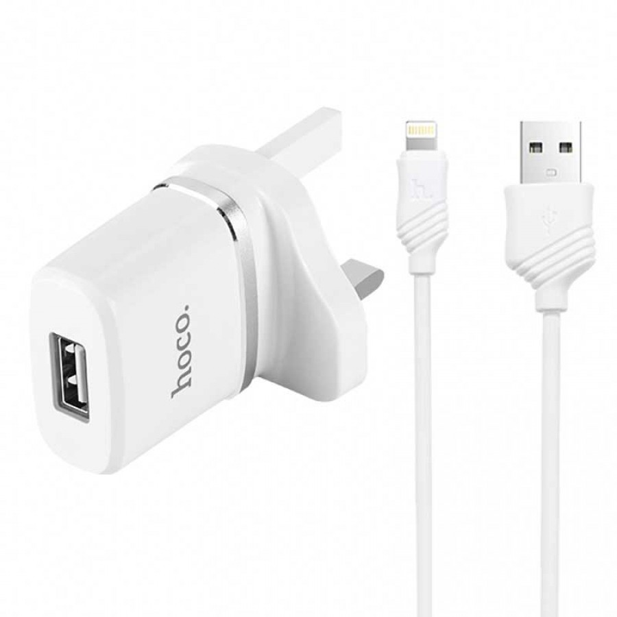 شارژر HOCO مدل C11B به همراه کابل آیفون