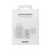 شارژر ديواري SAMSUNG فست شارژ 45 وات مدل EP-TA845XBEGAE به همراه کابل دو سر Type-C