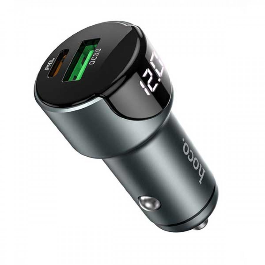 شارژر فندکی فست شارژ HOCO مدل Z42