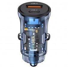 شارژر فندکی فست شارژ 30 وات USAMS مدل US-CC164 