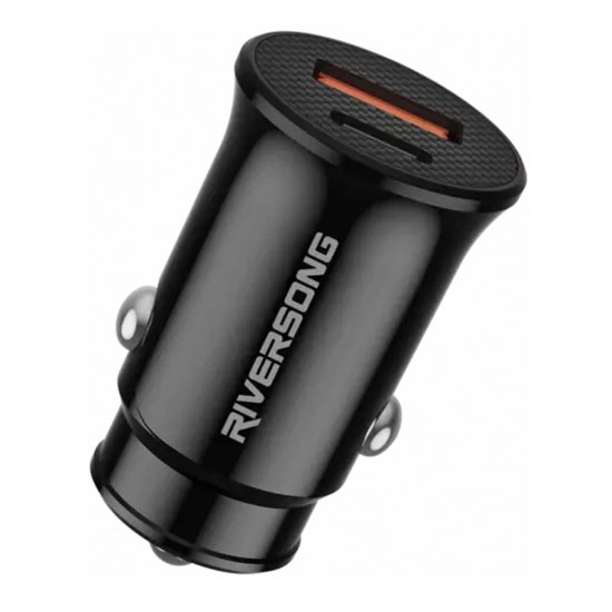 شارژر فندکی RIVERSONG فست شارژ 20 وات مدل Safari S9 CC22
