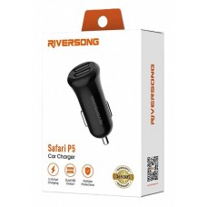 شارژر فندکی RIVERSONG فست شارژ مدل Safari P5 شارژر فندکی RIVERSONG فست شارژ مدل Safari P5