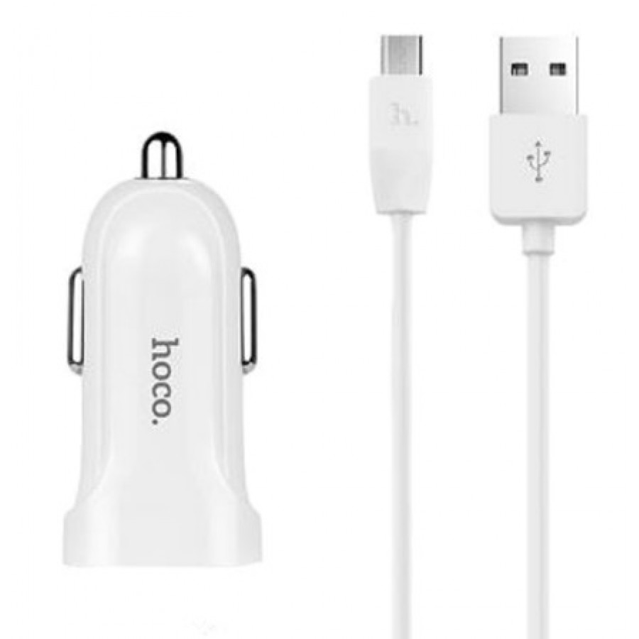 شارژر فندکی HOCO مدل Z2A به همراه کابل اندروید