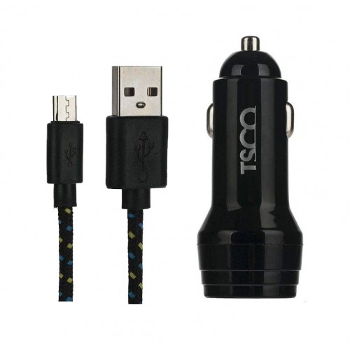 شارژر فندکی TSCO مدل TCG 22 به همراه کابل اندروید