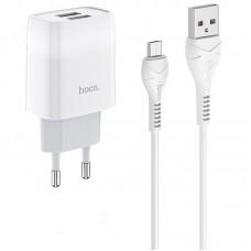 شارژر HOCO مدل C73A به همراه کابل MICRO USB