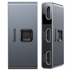سوئیچ دو پورت BASEUS HDMI مدل CAHUB-BC0G