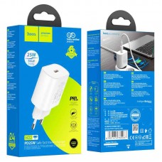 شارژر HOCO فست شارژ 25 وات مدل N22 به همراه کابل دو سر TYPE-C 