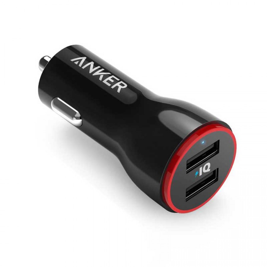 شارژر فندکی 24 وات ANKER مدل PowerDrive 2 A2310H11