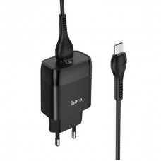 شارژر HOCO فست شارژ 18 وات مدل C72Q به همراه کابل TYPE-C