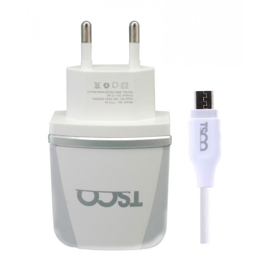شارژر TSCO مدل TTC 44 به همراه کابل اندروید