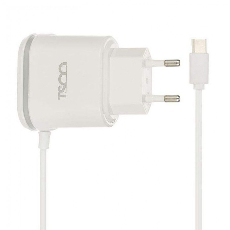 شارژر TSCO مدل TTC 52 به همراه کابل متصل TYPE-C