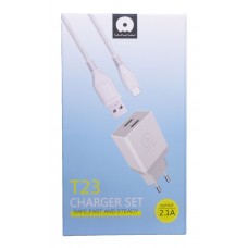 شارژر WUW مدل T23 به همراه کابل اندروید 
