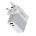 شارژر دیواری KINGSTAR فست شارژ 65 وات مدل KW295PD به همراه کابل دو سر TYPE-C