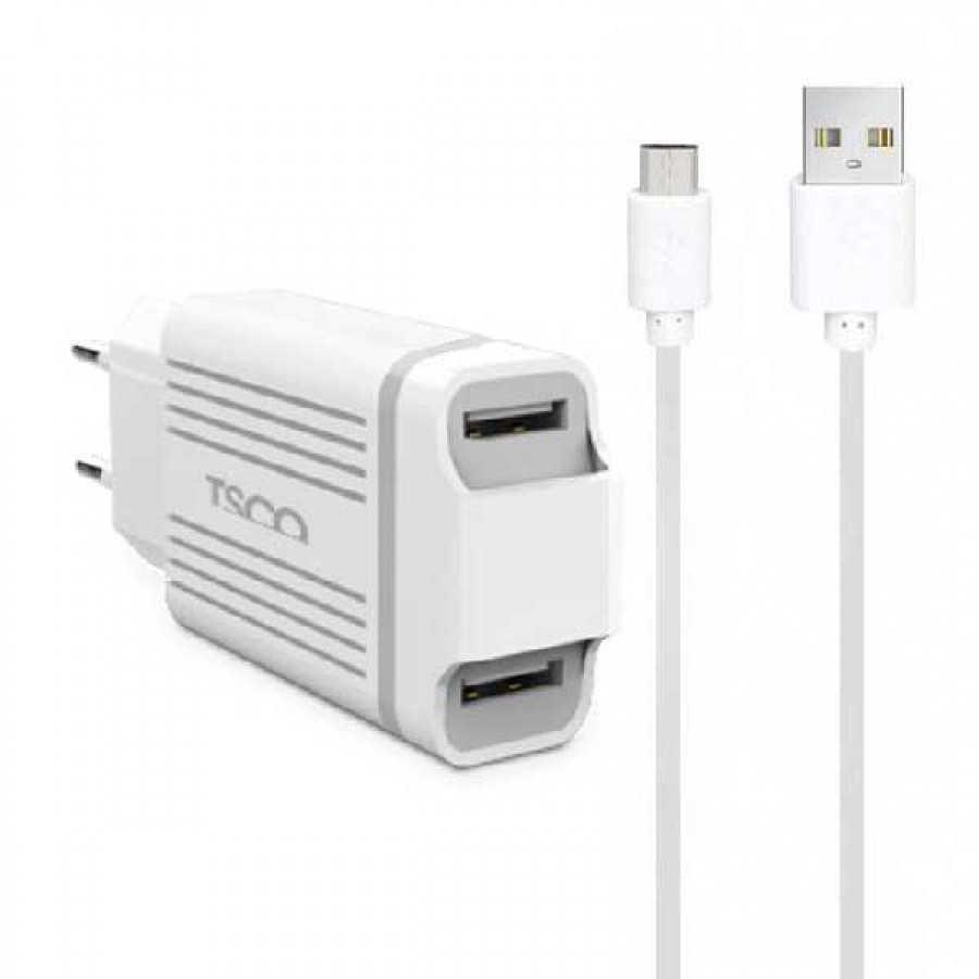 شارژر TSCO مدل TTC49N به همراه کابل MICRO