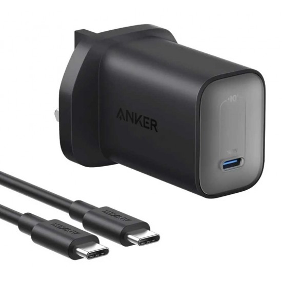 شارژر ANKER فست شارژ 100 وات مدل B2679K11 به همراه کابل دوسر TYPE-C با گارانتی ایستا