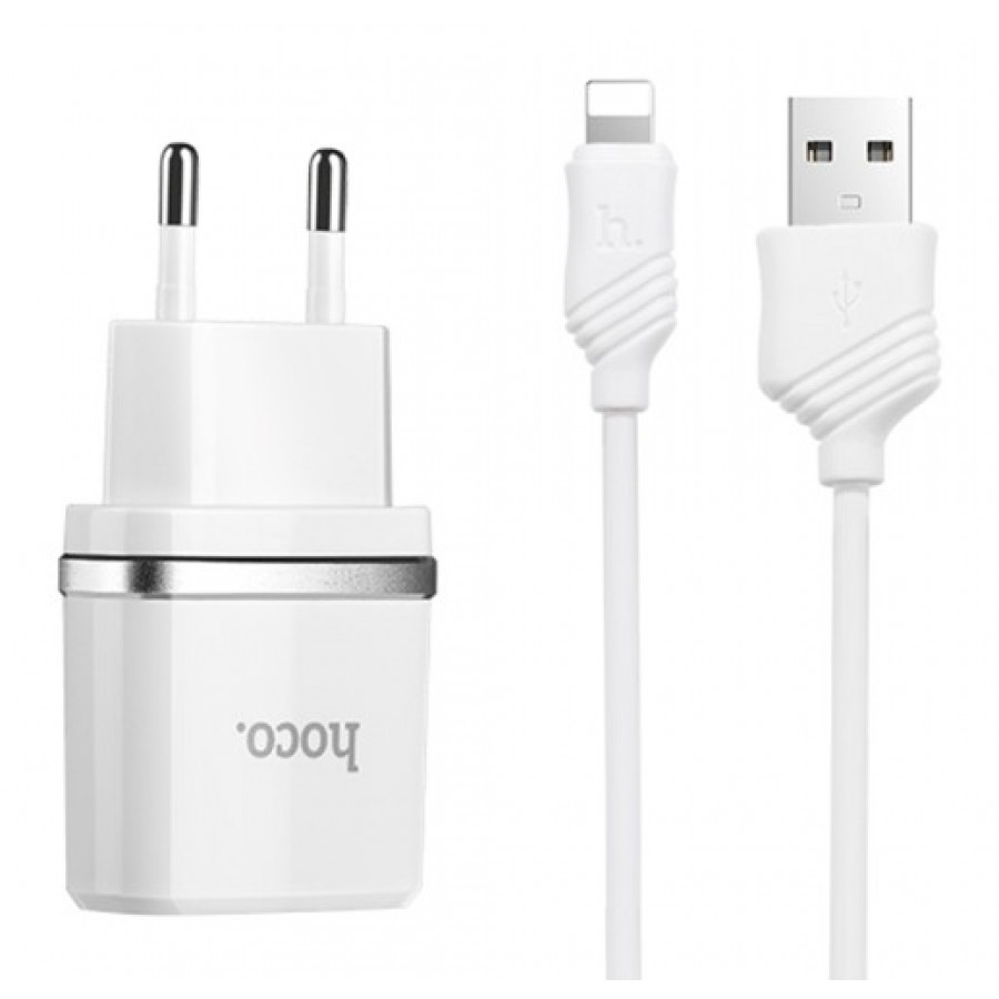 شارژر HOCO مدل C11 به همراه کابل آیفون