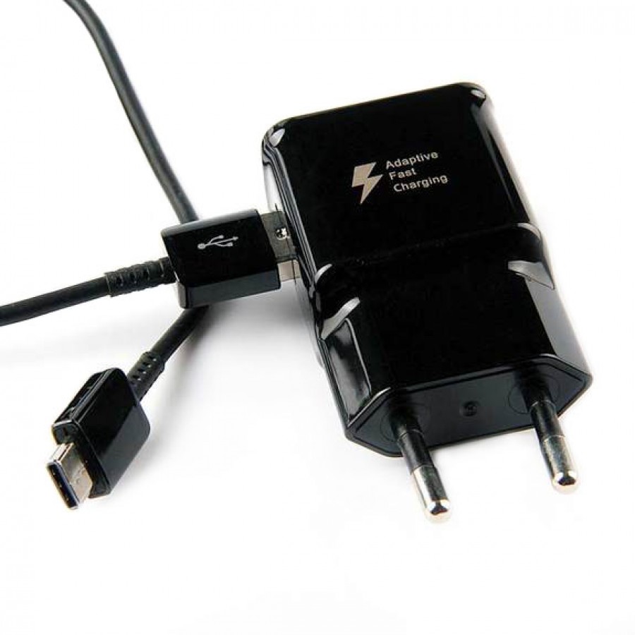 شارژر طرح سامسونگ فست شارژ مدل S8 TA300 به همراه کابل TYPE-C