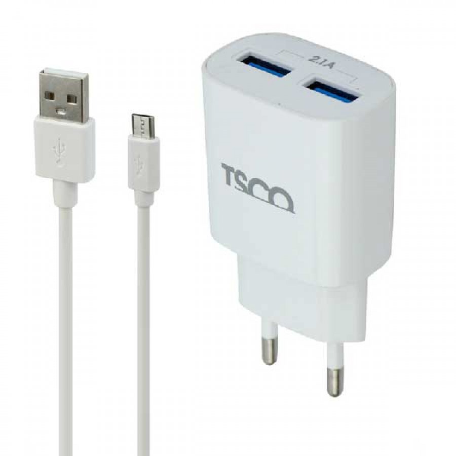 شارژر TSCO مدل TTC 62 به همراه کابل MICRO