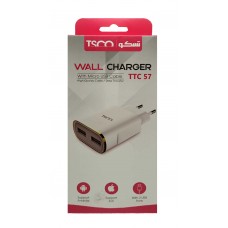 شارژر TSCO مدل TTC 57 به همراه کابل MICRO 