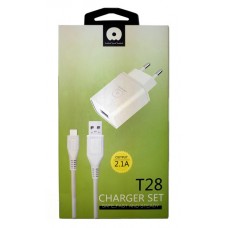 شارژر WUW مدل T28 به همراه کابل اندروید 