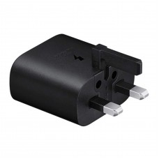 شارژر ديواري SAMSUNG فست شارژ 25 وات مدل EP-TA800XBEGAE به همراه کابل دو سر Type-C 